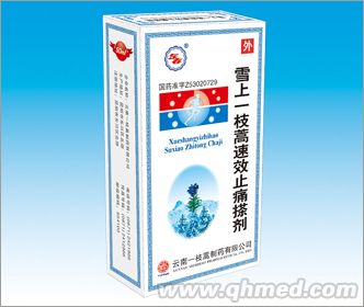 雪上一枝蒿速效止痛搽劑50ml
