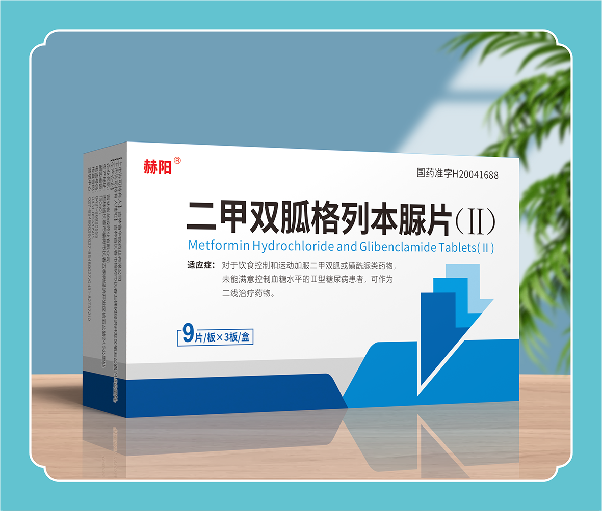 二甲雙胍格列本脲片(Ⅱ)